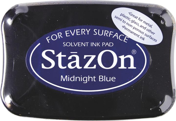 Image du produit Tsukineko StazOn Inkpad bleu nuit