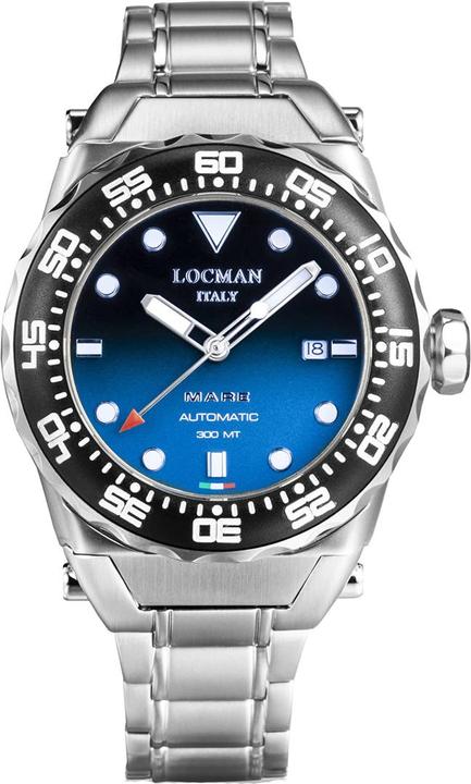 Immagine prodotto Locman Orologio da uomo Mare 300MT Automatico Ref.0559 (Orologio da polso analogico, 44 mm)