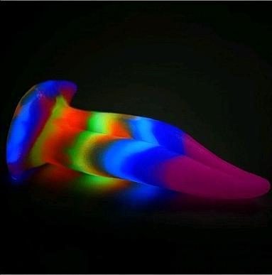 Produktbild Creature Cocks Glowinthedark Unicorn Tongue Dildo