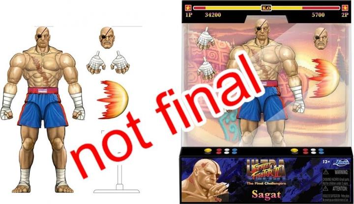 Produktbild Jada Street Fighter II Sagat 7,5" Figure