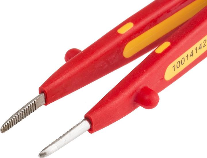 Actual product image Rs Pro VDE Insulated Wide Tip Tweezer 145mm