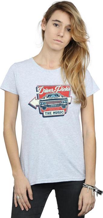 Immagine prodotto Supernatural Driver Picks The Music Maglietta Donna (L)