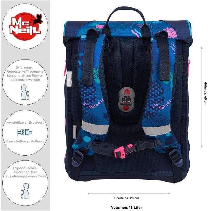 Produktbild Familando Schulranzen-Set für Erstklässler (18 l)