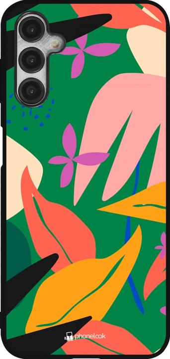 Produktbild PhoneLook Hülle Silikon schwarz Abstract Jungle (Samsung Galaxy A14 5G)