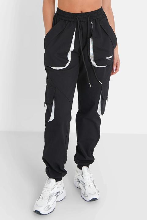 Actual product image Sixth June large cargo trousers with logo (M)