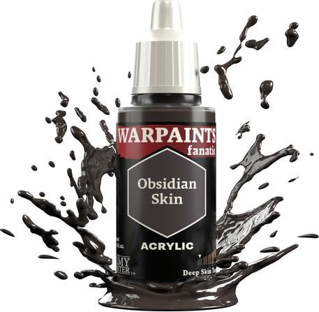 Produktbild The Army Painter Farbe Warpaints Fanatic: Obsidian Skin 18 ml