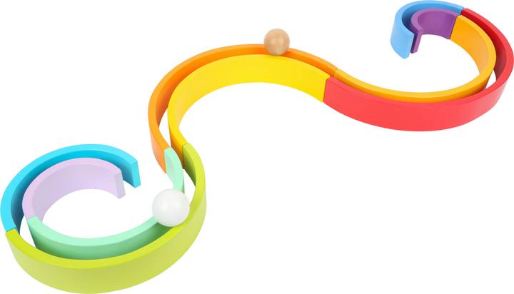 Produktbild small foot Holzbausteine Regenbogen XL