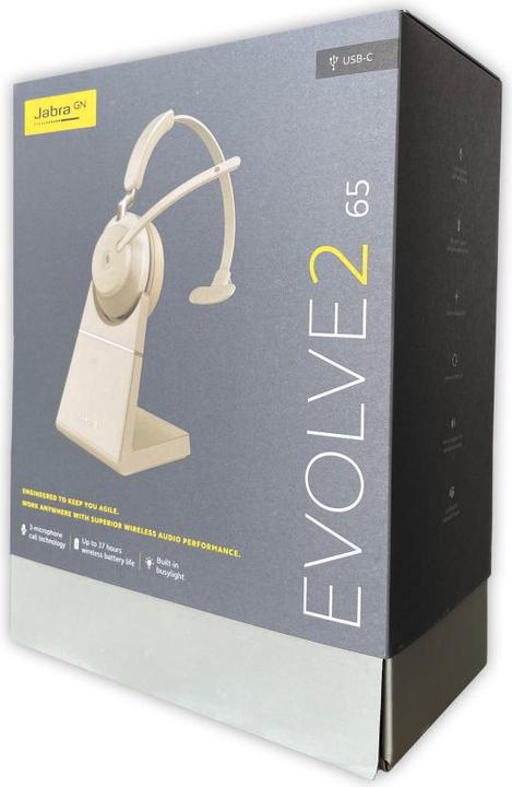 Immagine prodotto Jabra Evolve2 65 MS (Senza fili, USB-C)