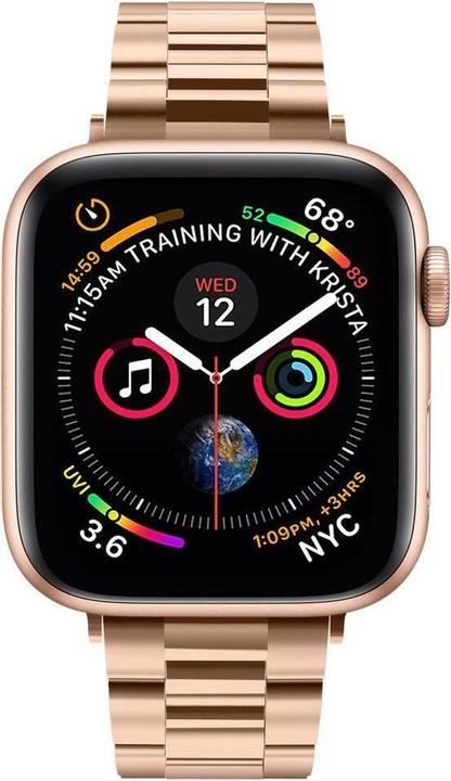 Actual product image Spigen Modern Fit Band for Apple Watch Series 38, 40, 41 mm - rose gold (Stainless steel)