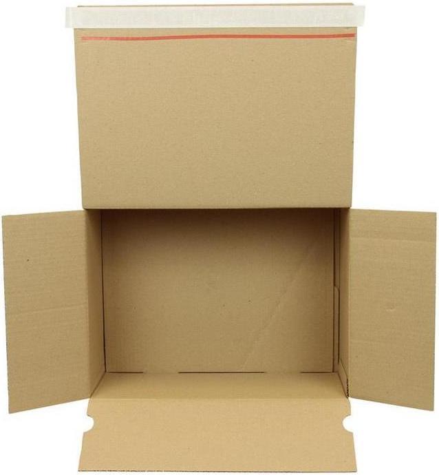 Immagine prodotto Transpak Cartone automatico a 1 parete fondo automatico Dimensioni 345x256x130mm SK C4 Qualità 1.3B marrone