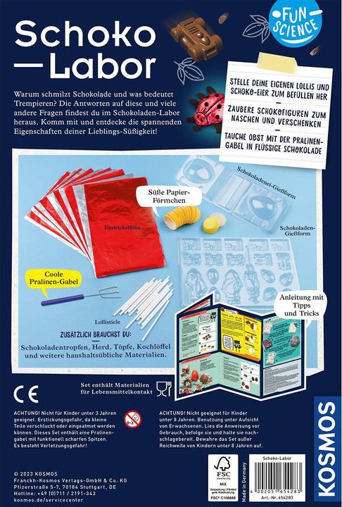 Produktbild Kosmos Fun Science Schoko-Labor