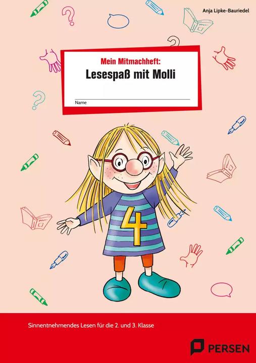 Produktbild Mein Mitmachheft 4: Lesespass mit Molli (Deutsch, Anja Lipke-Bauriedel, 2022)