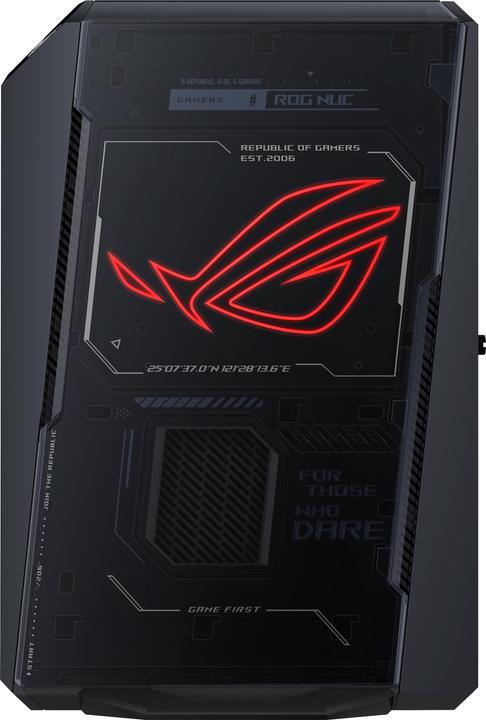 Image du produit ASUS Mini PC ROG NUC NUC15JNK9X389A2, Prozessorfamilie: Intel (32 Go, 1000 Go, GeForce RTX 5070 Ti)