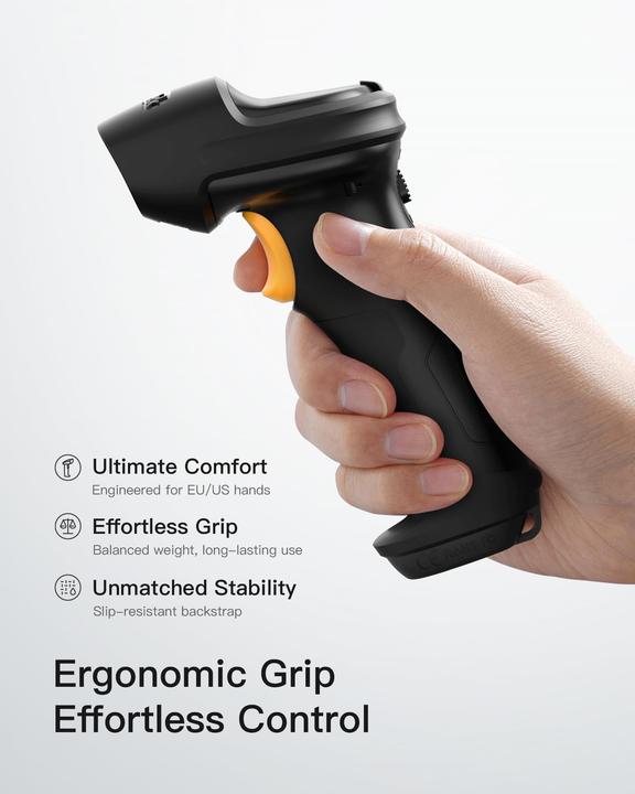 Actual product image Inateck Barcodescanner 60 black/green (BCST-60 black/green) (1D barcodes)