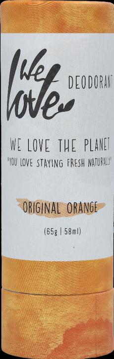Actual product image We Love The Planet DEO-STICK - Original Orange - Seductive with Spanish Mandarin (Stick)