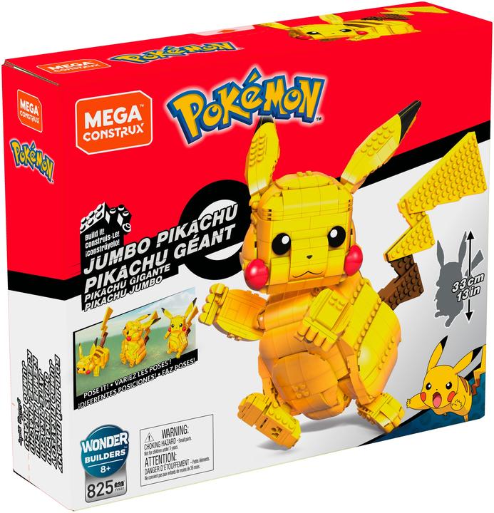 Image du produit Mega Construx Pokémon Pikachu Géant - Briques de construction - Dès 8 ans