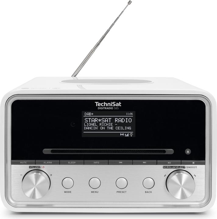 Image du produit TechniSat DigitRadio 585 (DAB+ DAB, Webradio, Infrarouge, WiFi)