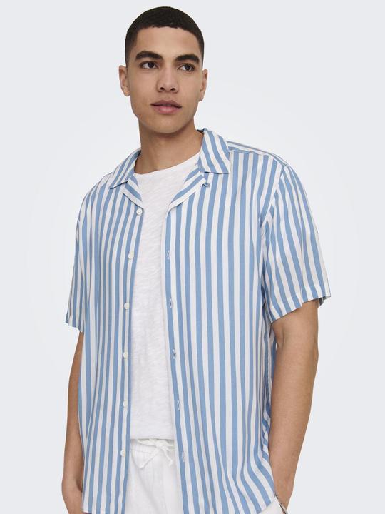 Immagine prodotto Only & Sons Camicia a maniche corte a righe (XS)