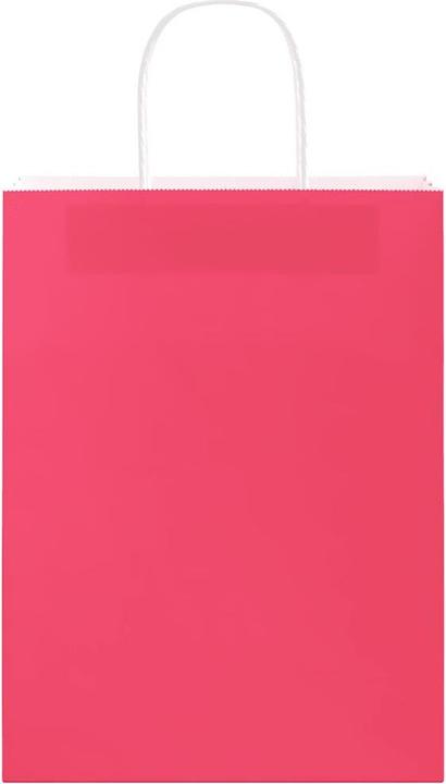 Image du produit VidaXL Sacs en papier kraft 50 pcs. avec anse Rose 26x12x35 cm Sac en papier (Pochette cadeau, 50 x)