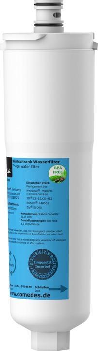 Immagine prodotto Flickbee Il filtro dell'acqua Premium per il frigorifero Whirlpool sostituisce Whirlpool® WHKFR-PLUS