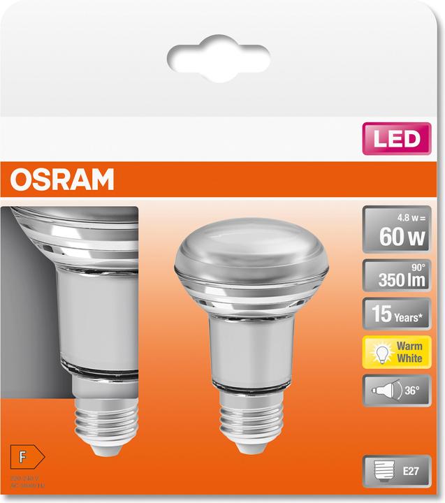 Image du produit Osram Lampes à réflecteur (E27, 4.30 W, 345 lm, 1 x, F)