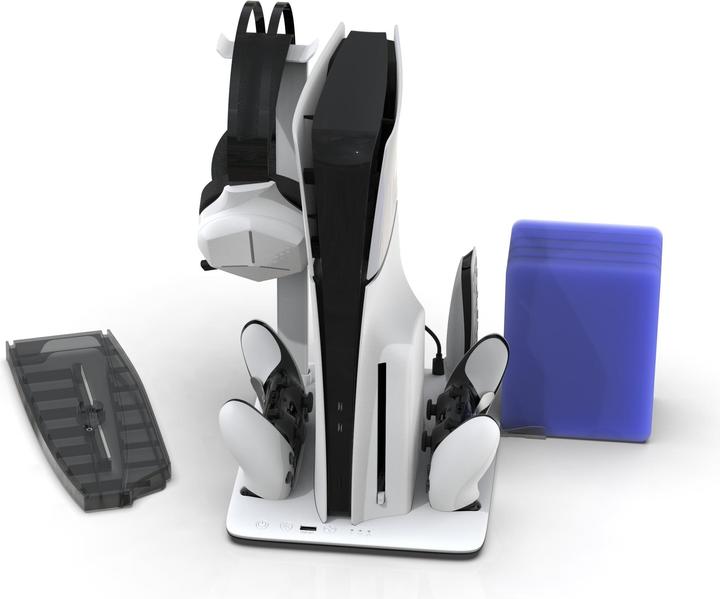IMP Tech - DLXLED Multi Function Charge and Cool Stand - Grey (PS5)