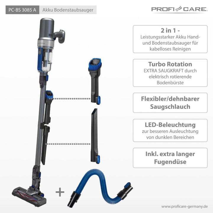 Actual product image Profi-Care PC-BS Bagless Anthracite