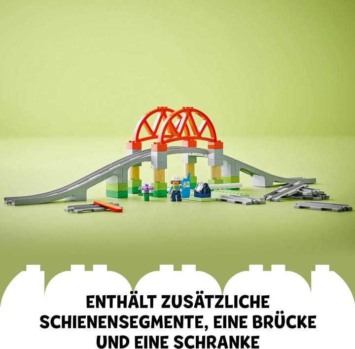 Produktbild LEGO Eisenbahnbrücke und Schienen - Erweiterungsset (10426)