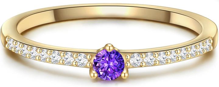 Glanzstücke München Damen Sterling Silber Zirkonia gelbgold - 26581