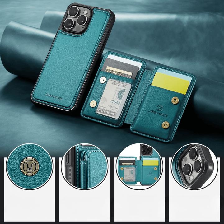 Produktbild Cover-Discount iPhone 16 Pro Max - 2-in-1 Backcover mit Kreditkarten-Etui (Apple iPhone 16 Pro Max)