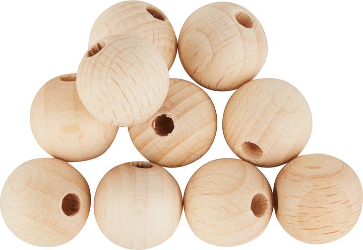Image du produit VBS Boules en bois percées "Ø 15 mm