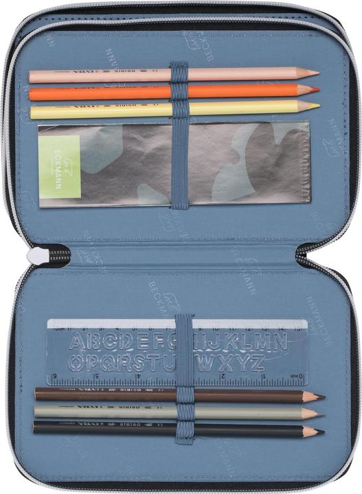 Produktbild Beckmann Schüleretui Triple Camo Rex