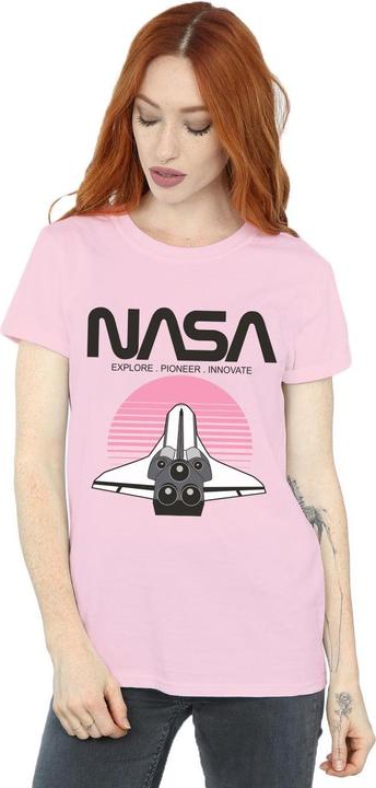 Immagine prodotto Nasa Space Shuttle Sunset Maglietta Ampia Donna (L)