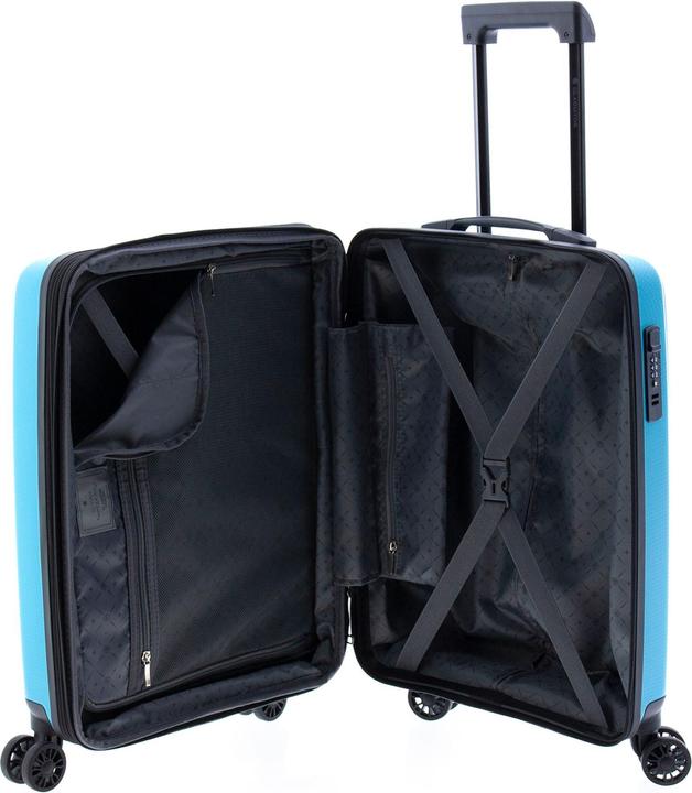 Immagine prodotto Wüsthof 1700 Carrello da cabina a 4 ruote da 55 cm con ripiegamento elastico (36 l, Bagaglio a mano (fino a 50 litri))