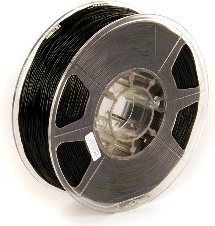 Produktbild eSUN TPE-83A eLastic Schwarz flexibles Filament 1.75mm 1Kg (TPE, 1.75 mm, 1000 g, Schwarz)