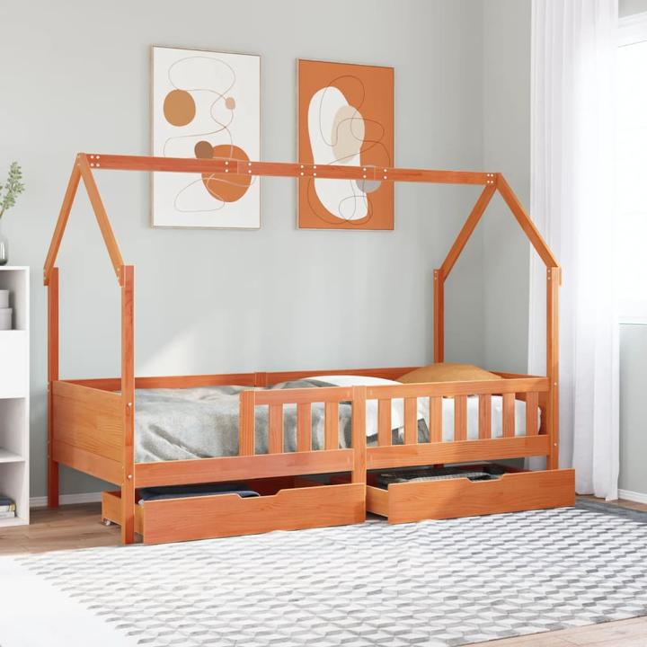 Immagine prodotto VidaXL Lettino con cassetti (90 x 190 cm)