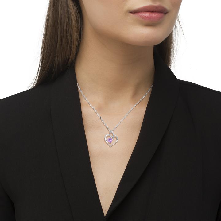 Produktbild Amor Herz (Silber, Zirkonia)