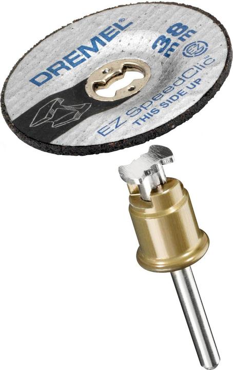 Dremel EZ SpeedClic disque abrasif Ø 38,0 mm (2 pièces)