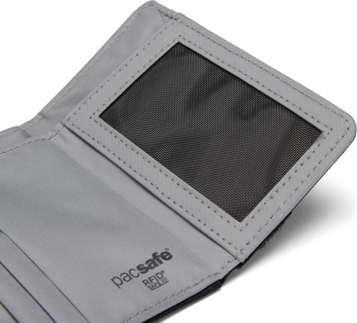 Actual product image Pacsafe RFIDsafe Trifold Wallet black