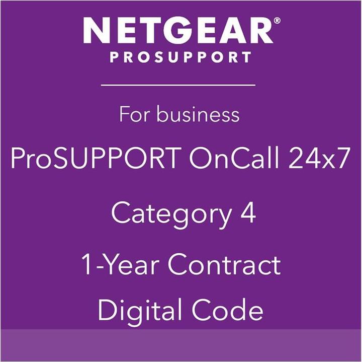 Produktbild Netgear PMB0314-10000S: Kategorie 4-Lizenz (12 Monate, Pickup & Return, Post Warranty)