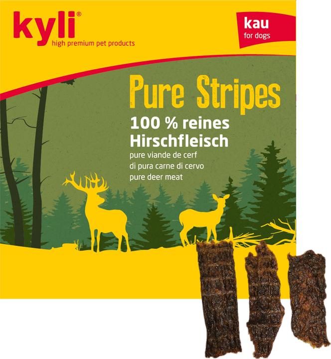 Produktbild Kyli Pure Stripes Hirschfleisch (Adult, 1 Stk., 250 g)