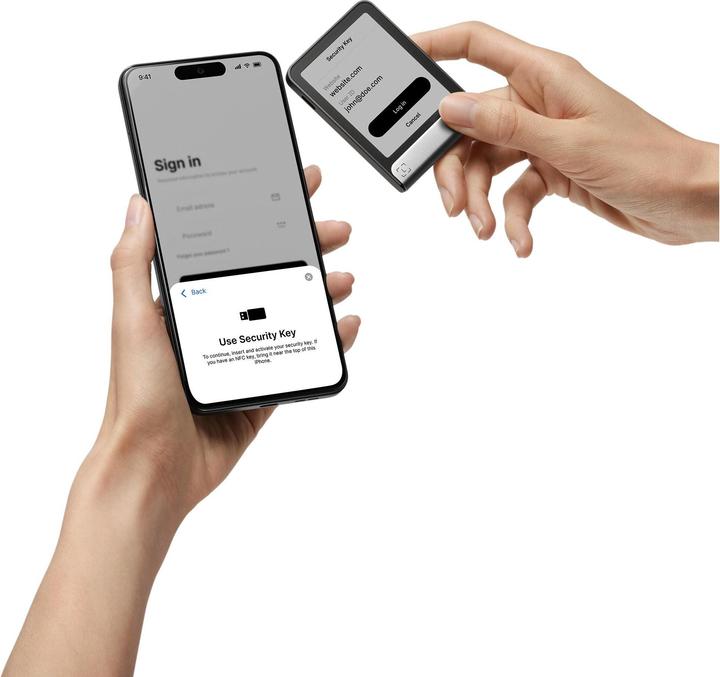 Actual product image Ledger Flex - Graphite inkl. Recovery Key (Bitcoin, Cardano, Ethereum Classic)