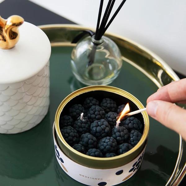 Actual product image Candlecan Cinnamon Blackberry (210 g)