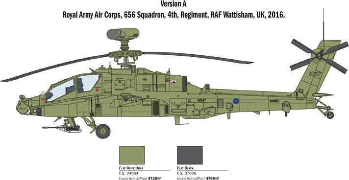 Produktbild Italeri AH-64D Apache Longbow