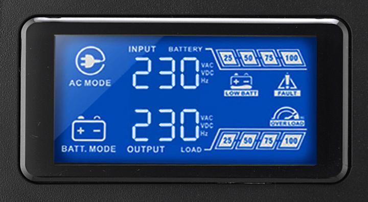 Actual product image Nilox Sai Premium Line Interactive Sinewave 3000 Va Nxgclisw3k2x9v2 (3000 VA, 2100 W, Line-interactive UPS)