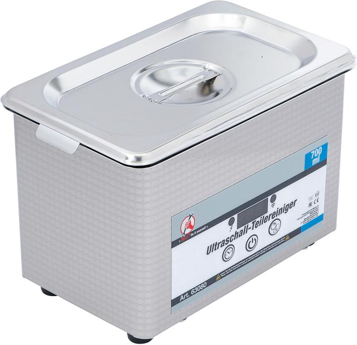 BGS Detergente per parti ad ultrasuoni 700 ml (42 kHz, 700 ml)