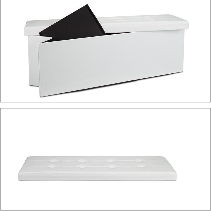 Produktbild Relaxdays Faltbare Sitzbank (114 cm)