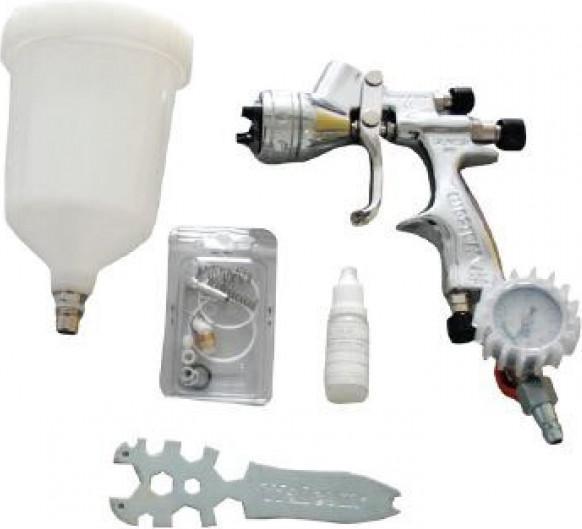 Actual product image Elmag - Professional paint spray gun low-mist, GENESIS HTE H2O, set, 1.9 mm nozzle set