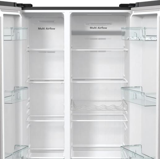 Actual product image Hisense RS711N4AFE - Amerikaanse Koelkast - Zwart (550 l)