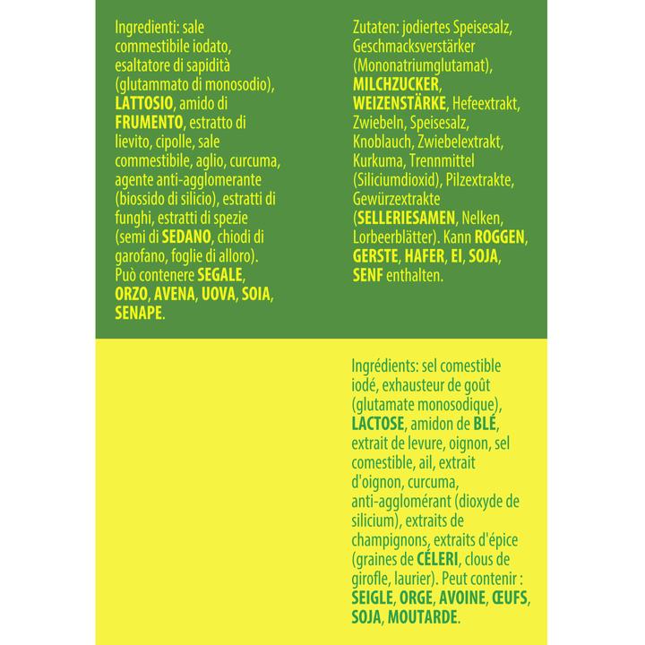 Image du produit Knorr Aromat Recharge de condiment en poudre Trio-Pack, assaisonnement optimal de nombreux plats (270 g)